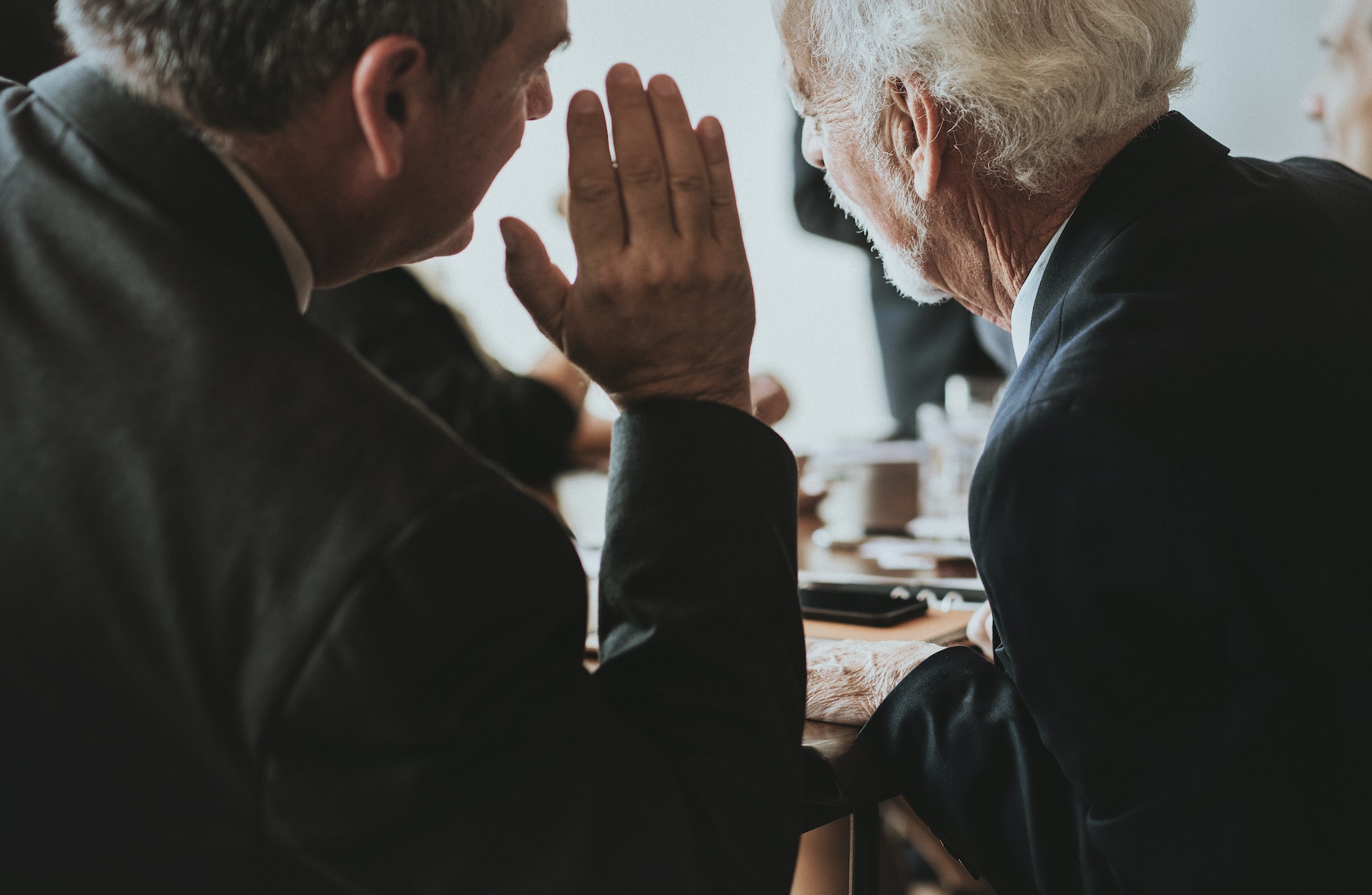 Businesspeople in a business meeting